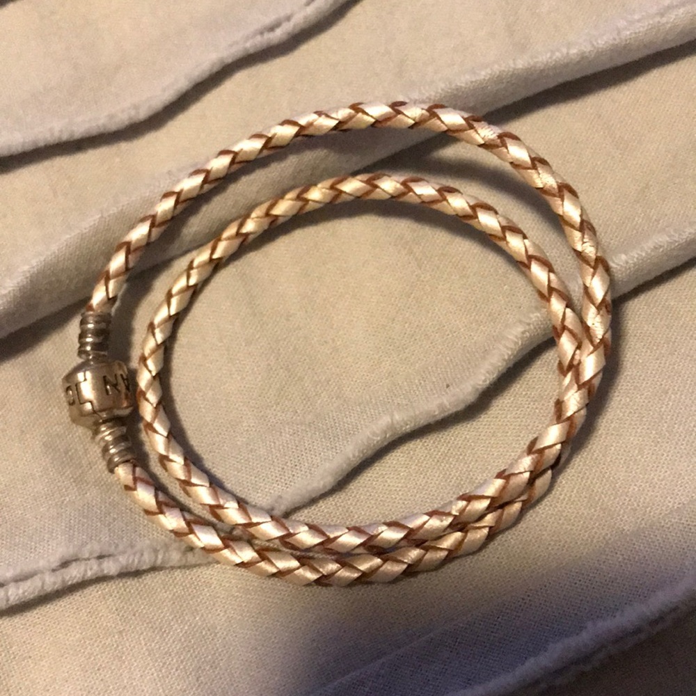 Pandora Leather Charm Band